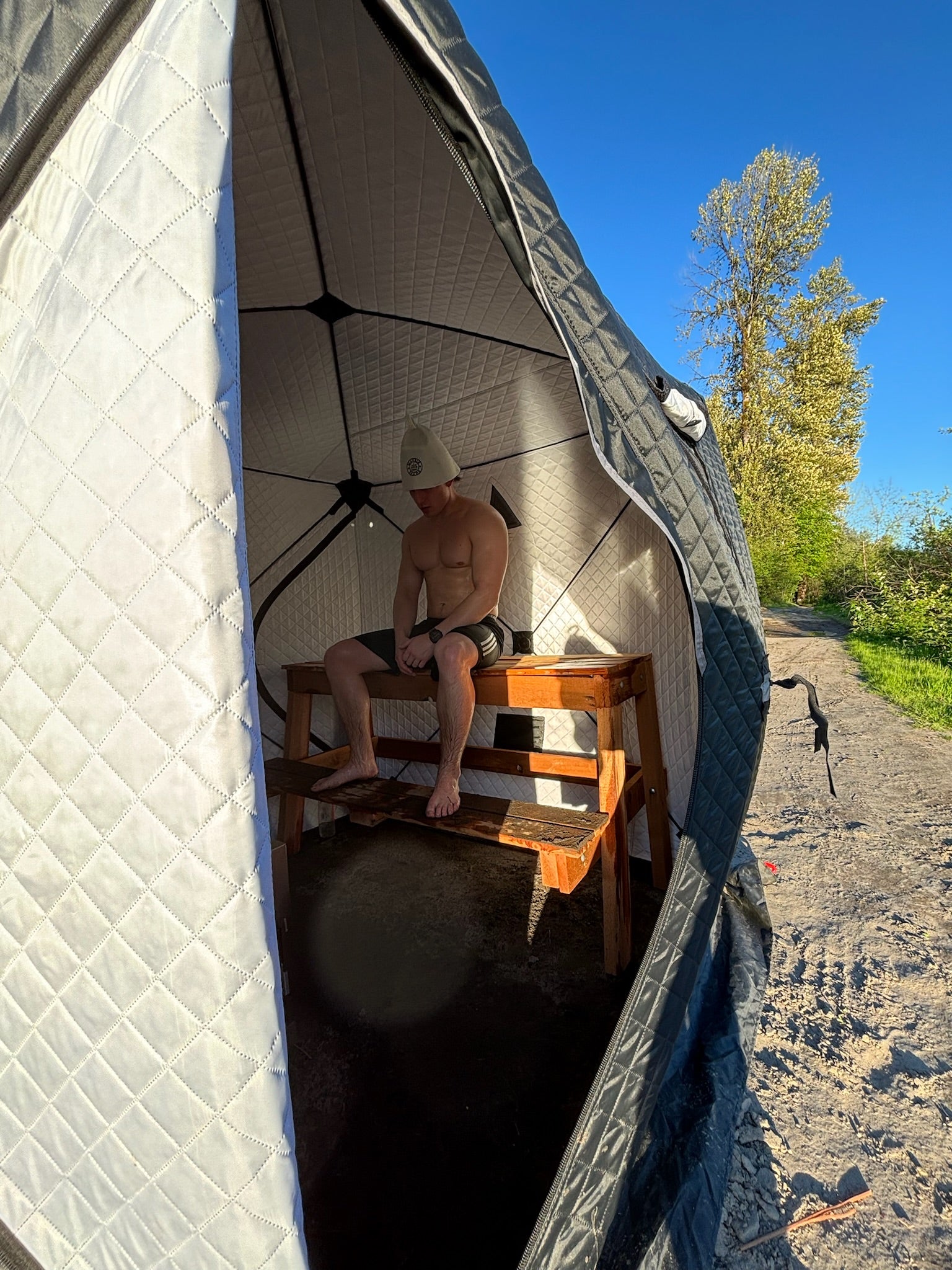 russian sauna tent Nordik Lite Sauna Tent – Mavrik Sauna